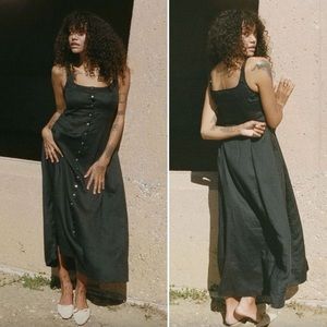 Doen Lantana dress - XXS - black